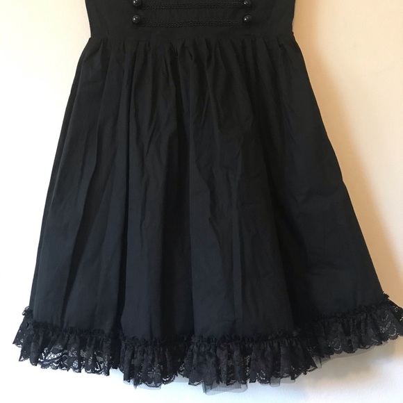 Killstar Death March Dress Black Lace NWOT - Picture 9 of 14